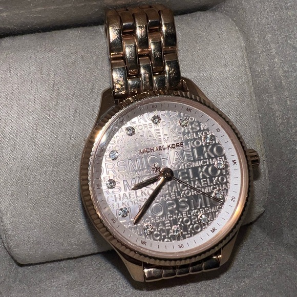 Michael Kors rose gold watch
